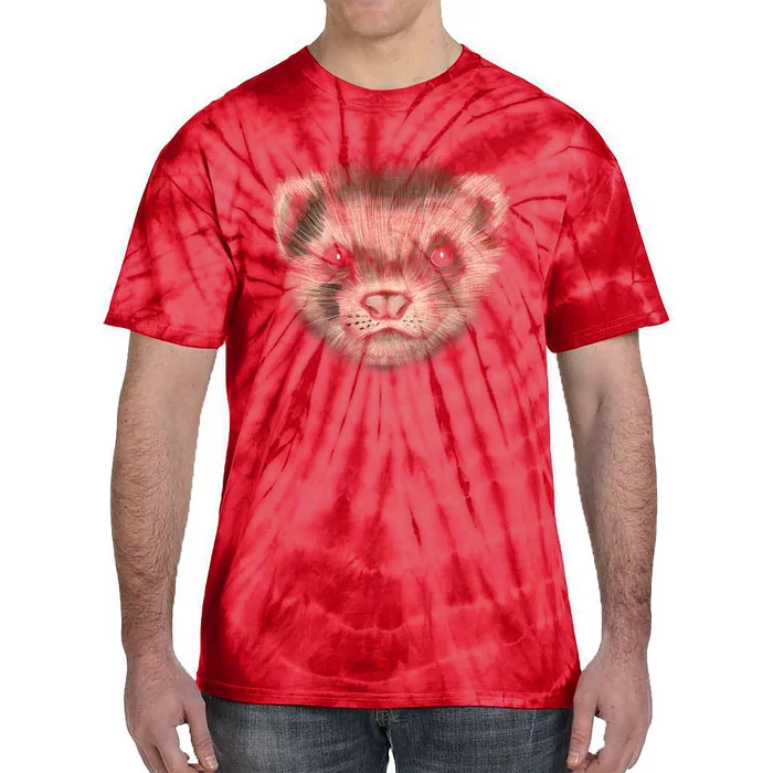 Realistic Ferret Tie-Dye T-Shirt