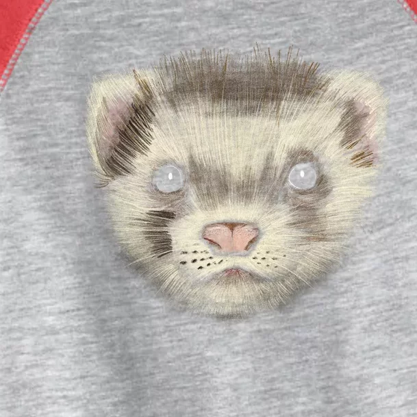 Realistic Ferret Toddler Fine Jersey T-Shirt