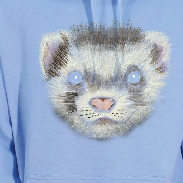 Realistic Ferret Unisex Surf Hoodie