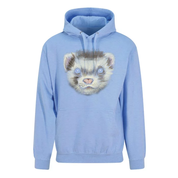 Realistic Ferret Unisex Surf Hoodie