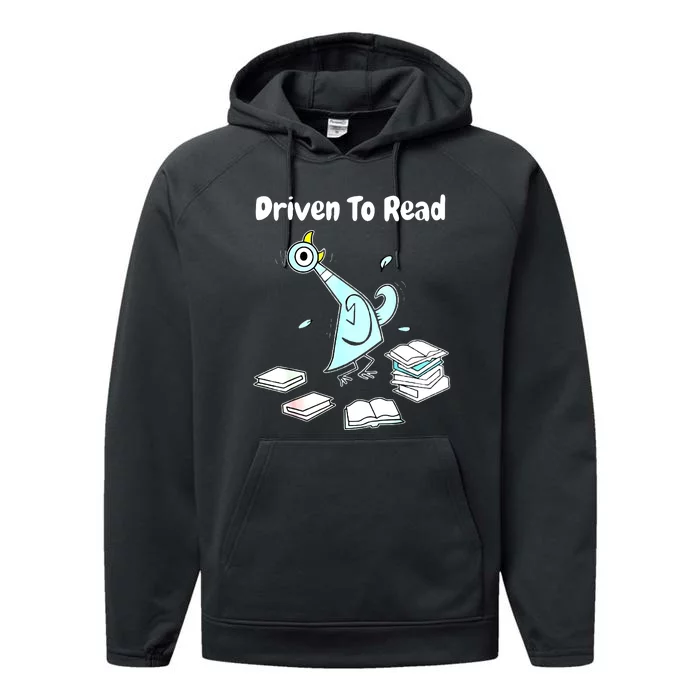 Reader Funny Performance Fleece Hoodie