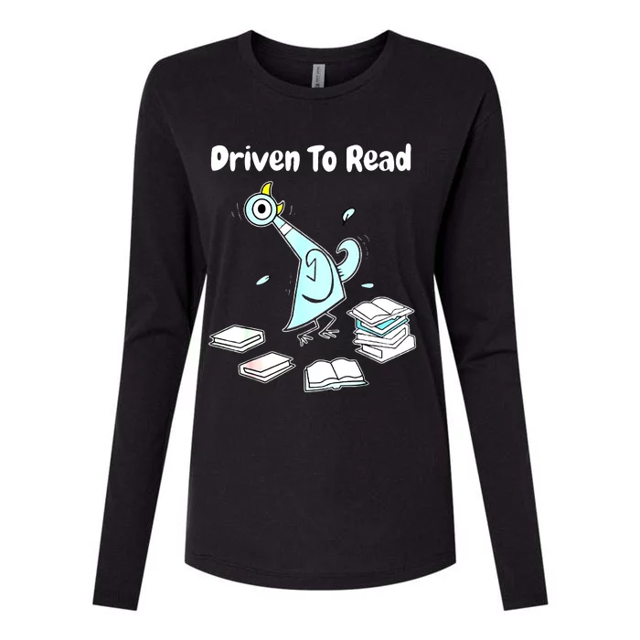 Reader Funny Womens Cotton Relaxed Long Sleeve T-Shirt