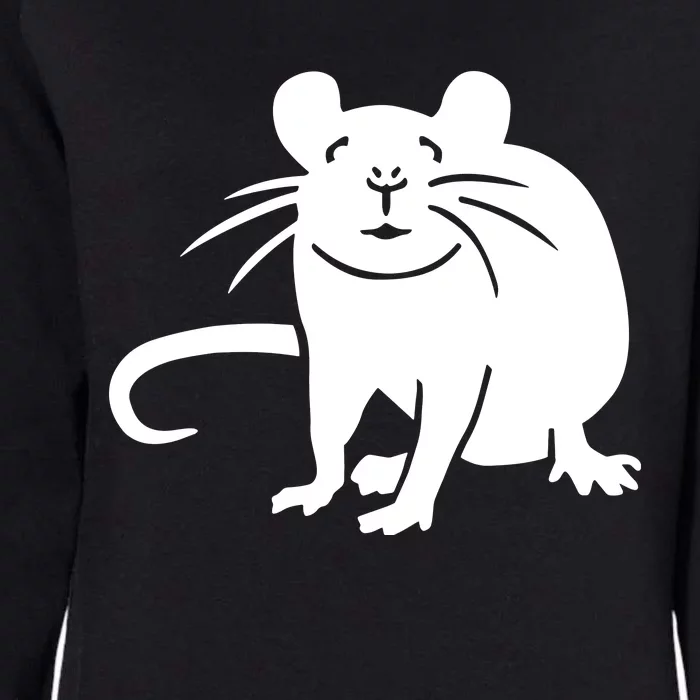 Rat Funny Womens California Wash Sweatshirt