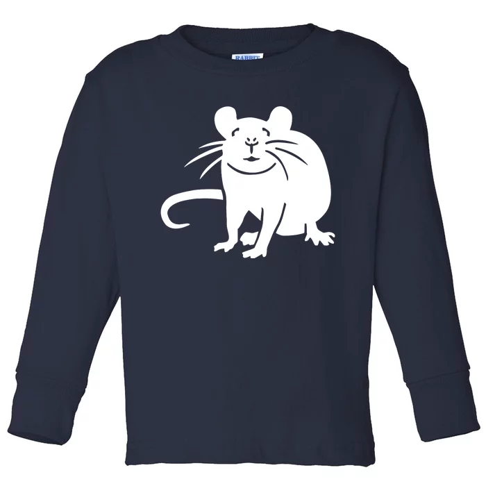 Rat Funny Toddler Long Sleeve Shirt