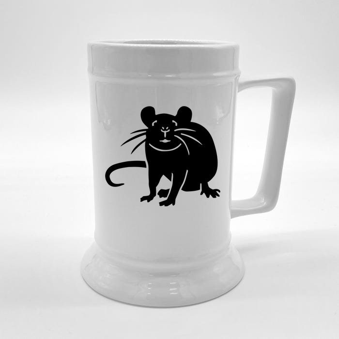 Rat Funny Front & Back Beer Stein