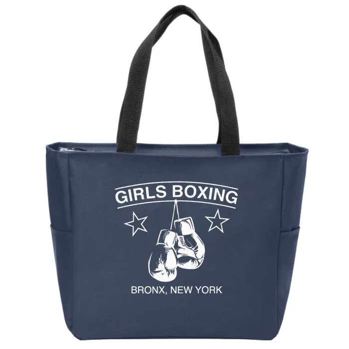 Rachel Famous Rachel Boxing Bronx NY Zip Tote Bag