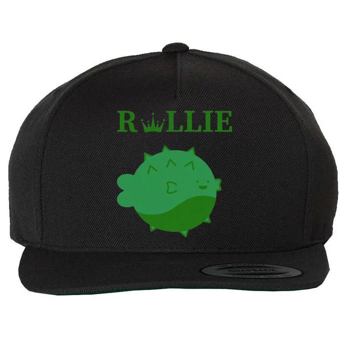 Rollie Fish Wool Snapback Cap