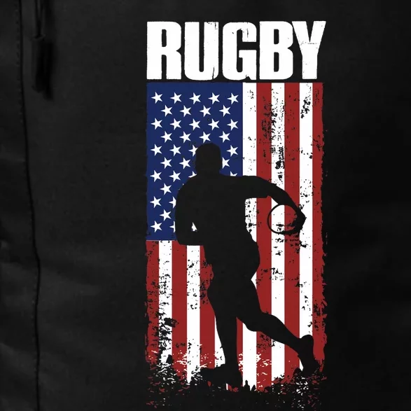 Rugbys Funny Rugby Sports RUGBY Rugby Player Daily Commute Backpack