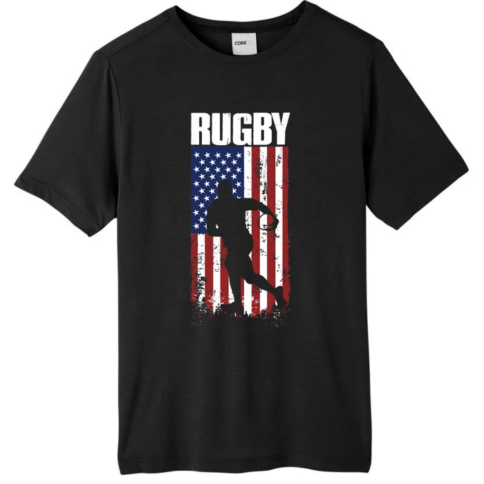 Rugbys Funny Rugby Sports RUGBY Rugby Player ChromaSoft Performance T-Shirt