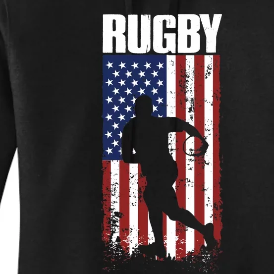 Rugbys Funny Rugby Sports RUGBY Rugby Player Women's Pullover Hoodie