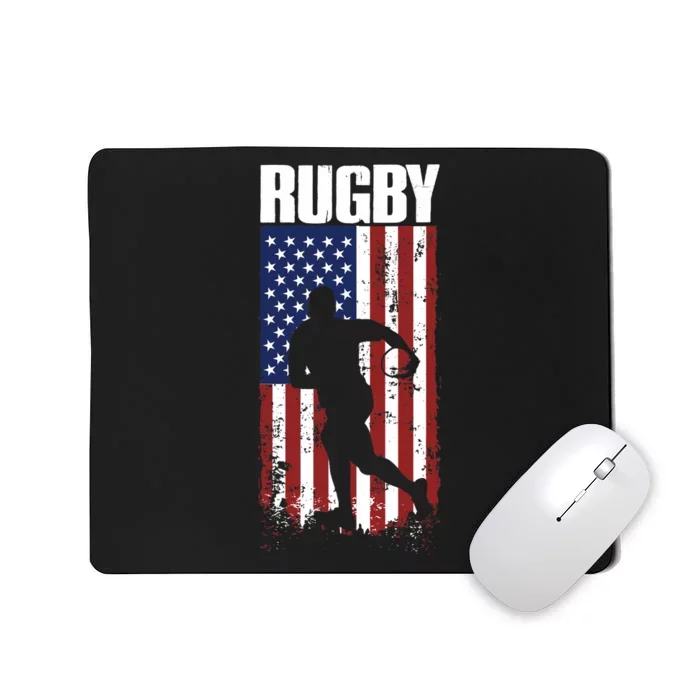 Rugbys Funny Rugby Sports RUGBY Rugby Player Mousepad