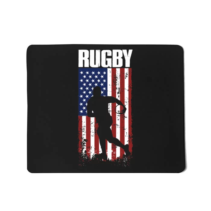 Rugbys Funny Rugby Sports RUGBY Rugby Player Mousepad