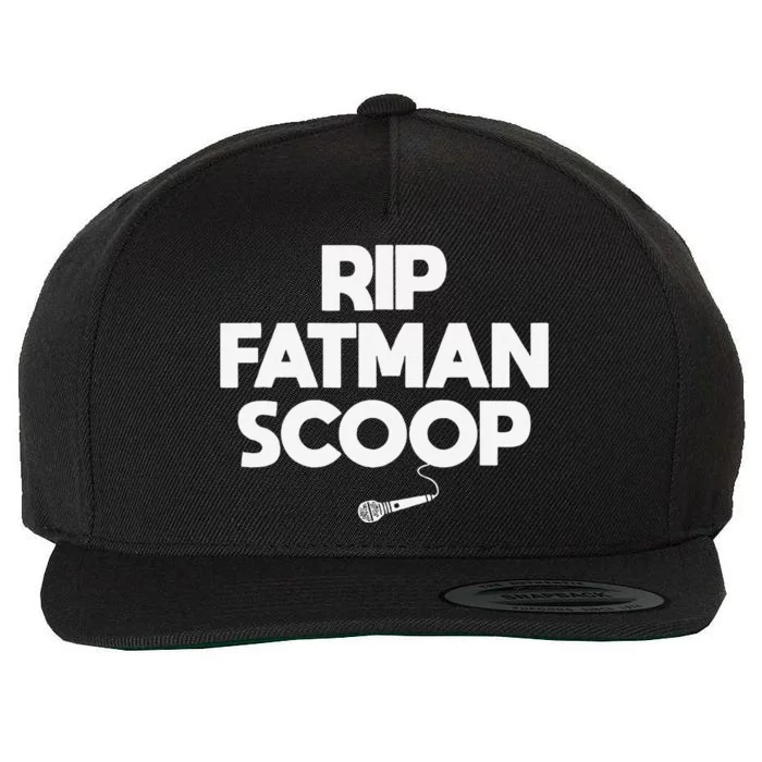 Rip Fatman Scoop Hype Man Mc Tribute Wool Snapback Cap