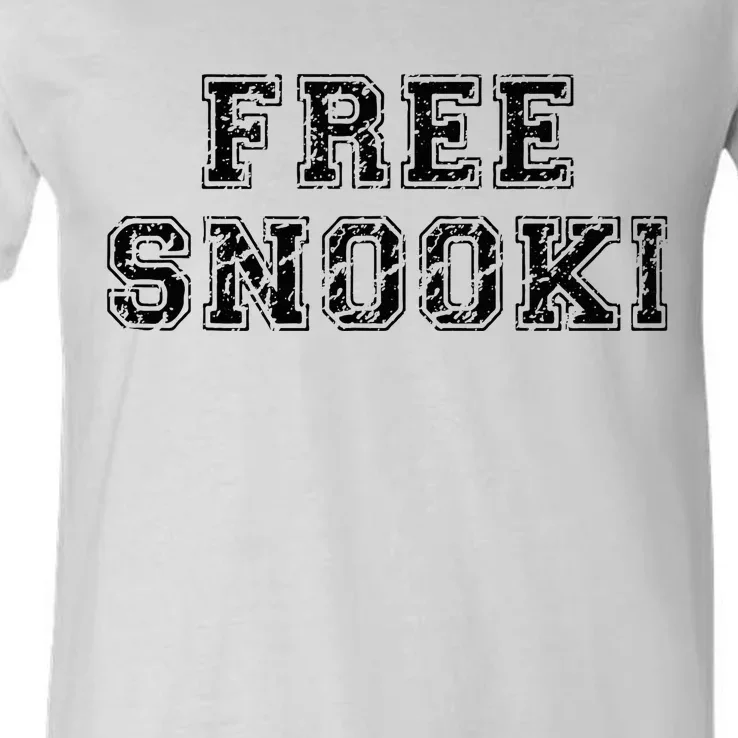 Retro Free Snooki V-Neck T-Shirt