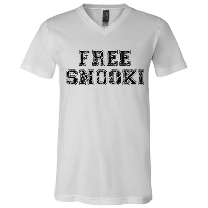 Retro Free Snooki V-Neck T-Shirt