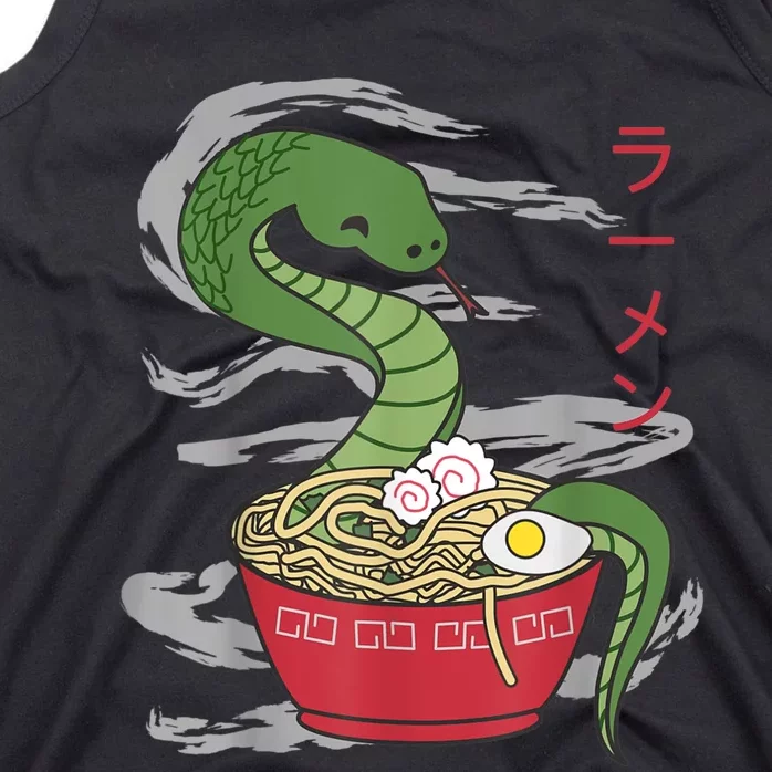 Ramen Funny Snake Japanese Food Kawaii Japan Soup Tank Top