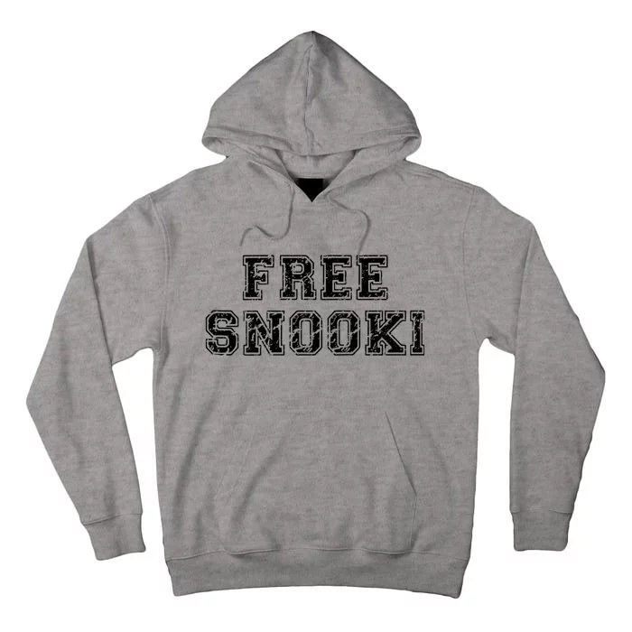 Retro Free Snooki Vintage Design Tall Hoodie