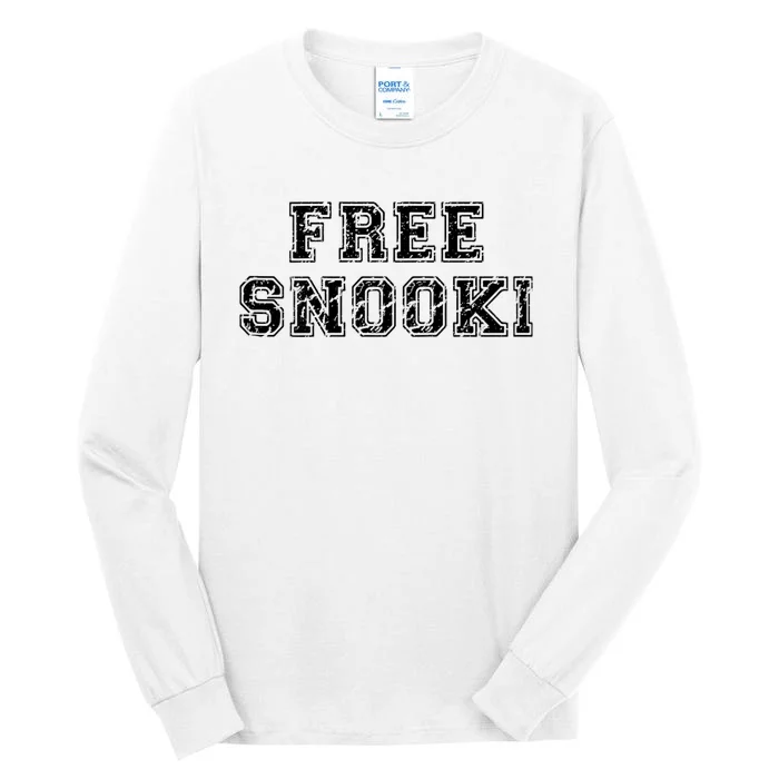 Retro Free Snooki Vintage Design Tall Long Sleeve T-Shirt