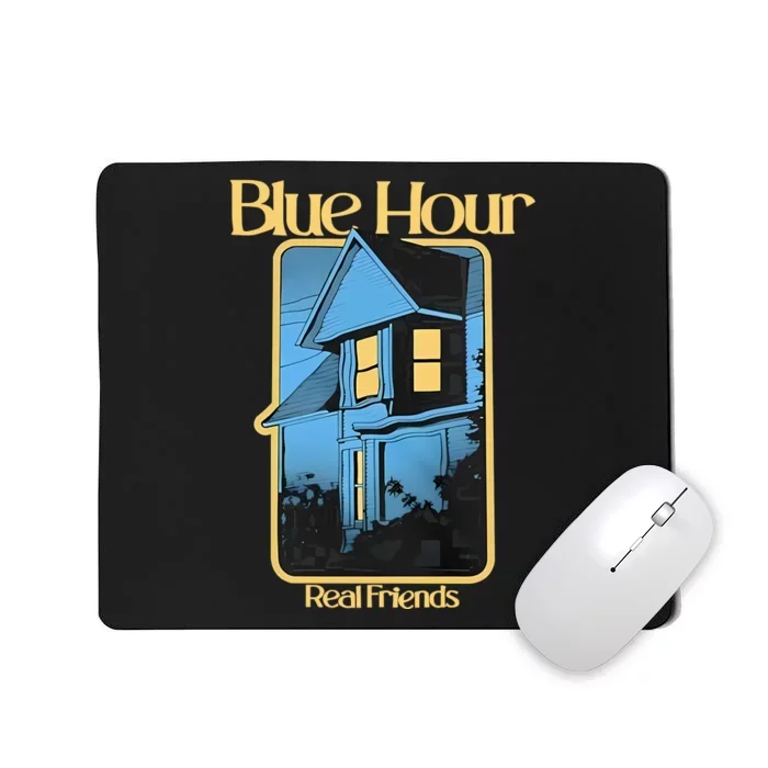 Real Friends The Big Blue Mousepad