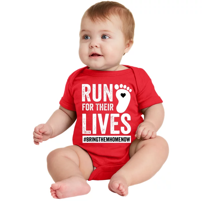 Run For Their Lives Now Baby Bodysuit