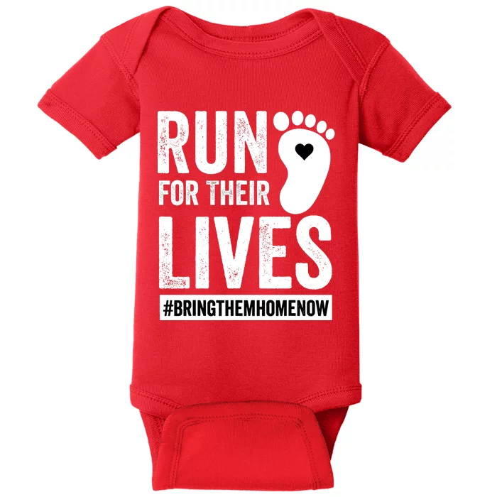 Run For Their Lives Now Baby Bodysuit