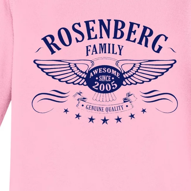 Rosenberg Family Trip Baby Long Sleeve Bodysuit