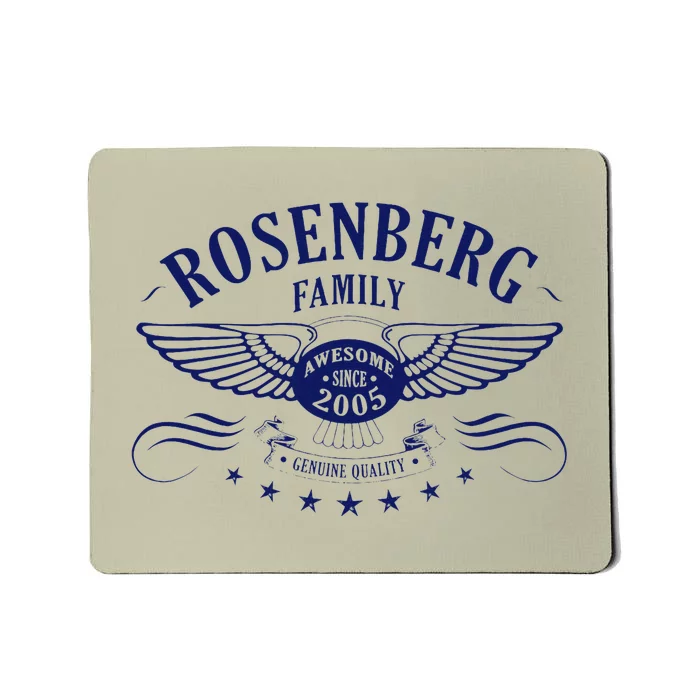 Rosenberg Family Trip Mousepad