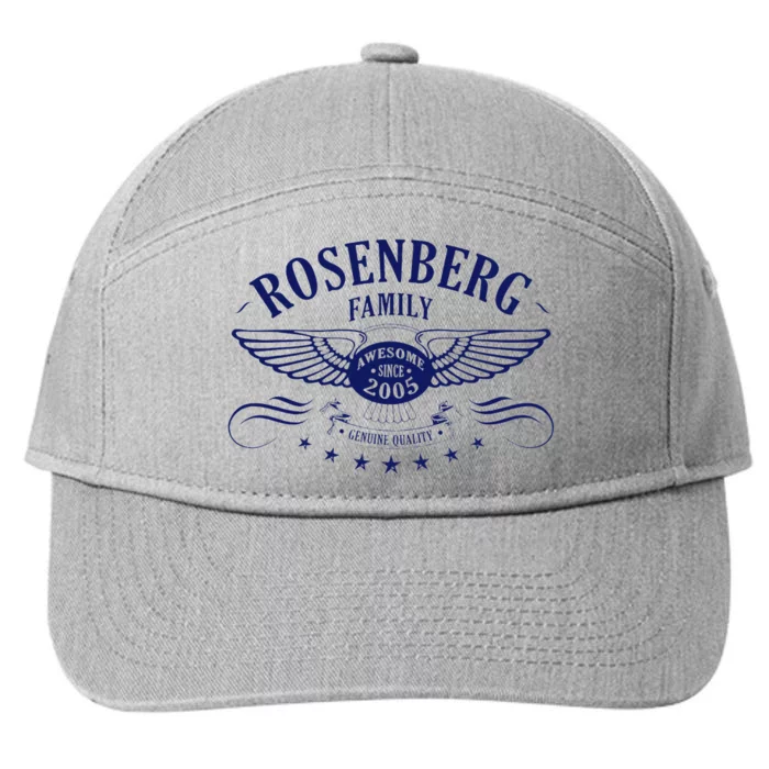 Rosenberg Family Trip 7-Panel Snapback Hat