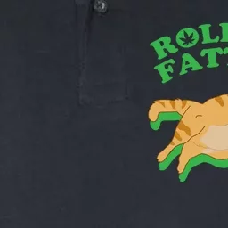 Rolling Fatties: The Purrfect Blend Of Cannabis And Cat Humor Softstyle Adult Sport Polo