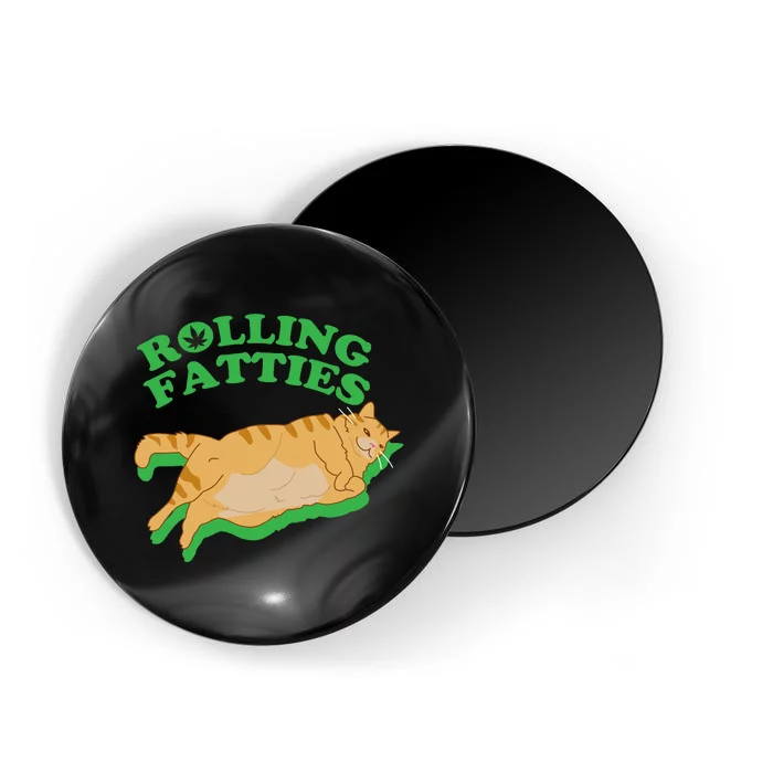 Rolling Fatties: The Purrfect Blend Of Cannabis And Cat Humor Magnet