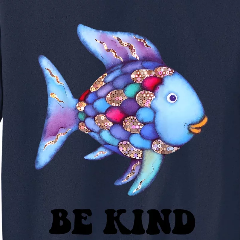 Rainbow Fish Teacher Life Teaching Back To School Tall Sweatshirt