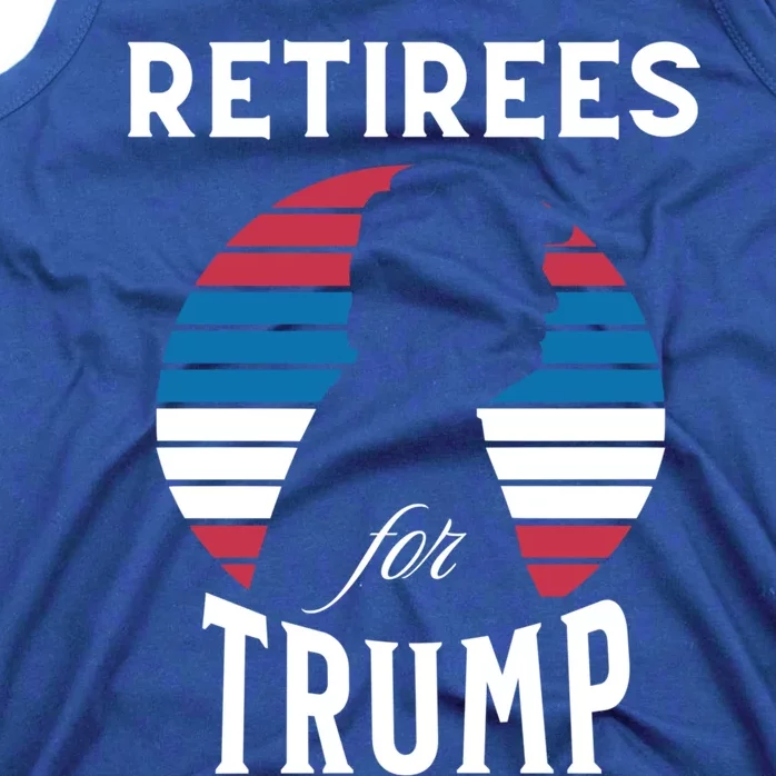 Retirees For Trump 2024 Take America Back Election Great Gift Tank Top