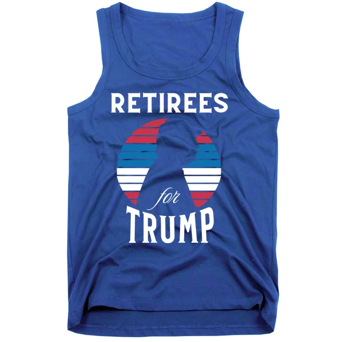 Retirees For Trump 2024 Take America Back Election Great Gift Tank Top