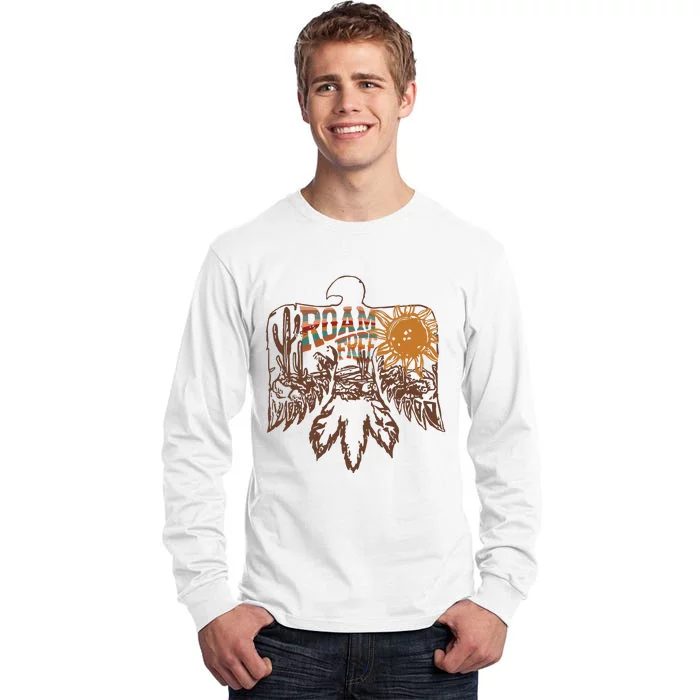 Roam Free Thunderbird Nashville Music City Tall Long Sleeve T-Shirt