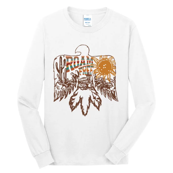 Roam Free Thunderbird Nashville Music City Tall Long Sleeve T-Shirt