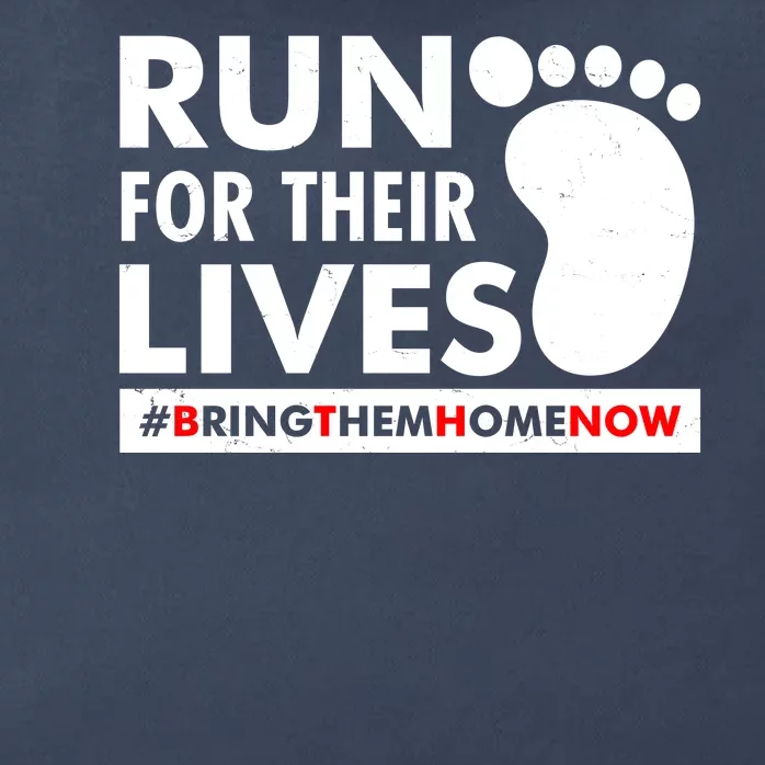 Run For Their Lives #Bring Them Home Now Zip Tote Bag