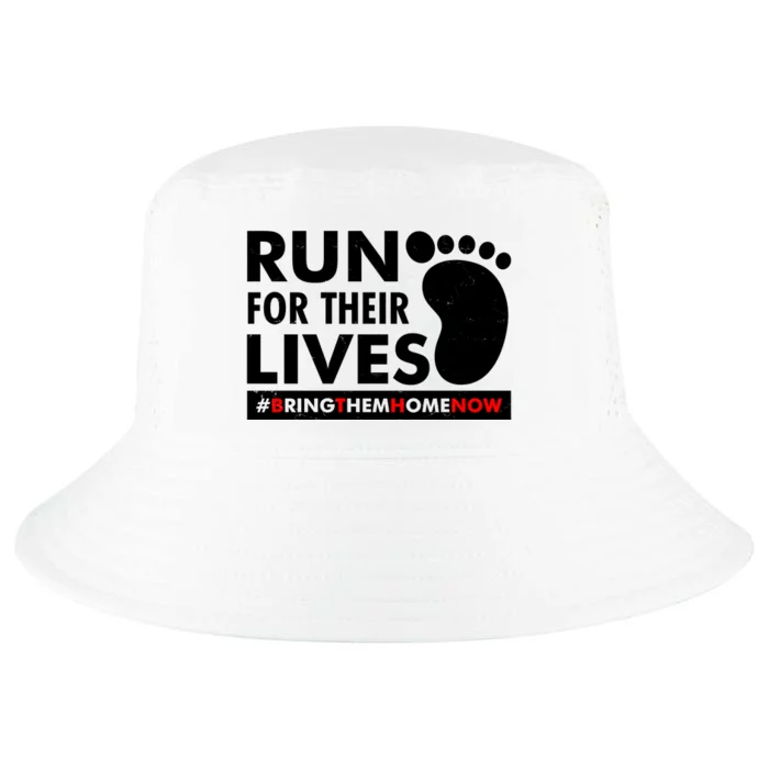 Run For Their Lives #Bring Them Home Now Cool Comfort Performance Bucket Hat