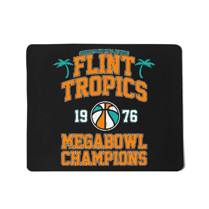 Retro Flint Tropics Vintage Megabowl Champions Volleyball Gift Mousepad