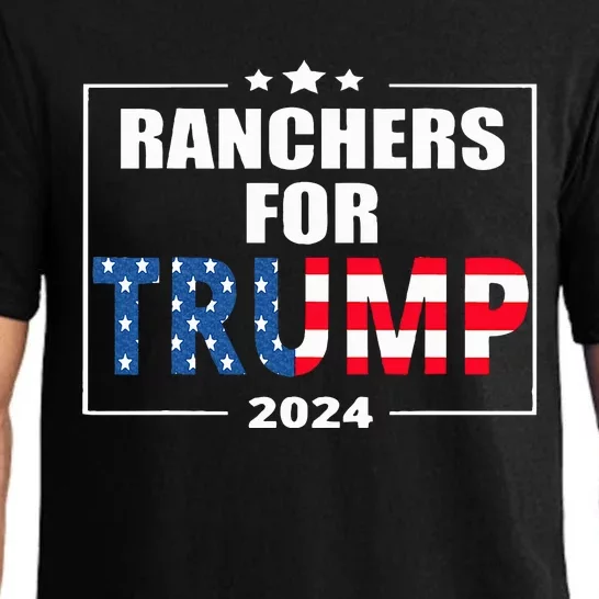 Ranchers For Trump 2024 Cattlemen Pajama Set