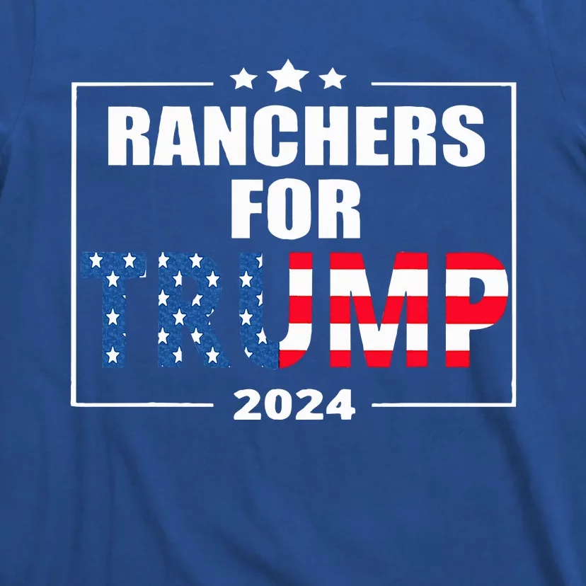 Ranchers For Trump 2024 Cattlemen T-Shirt