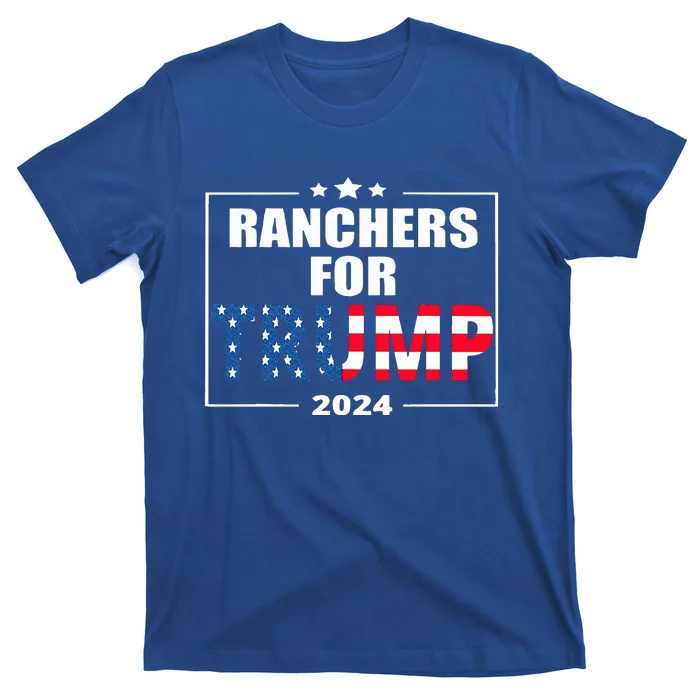 Ranchers For Trump 2024 Cattlemen T-Shirt