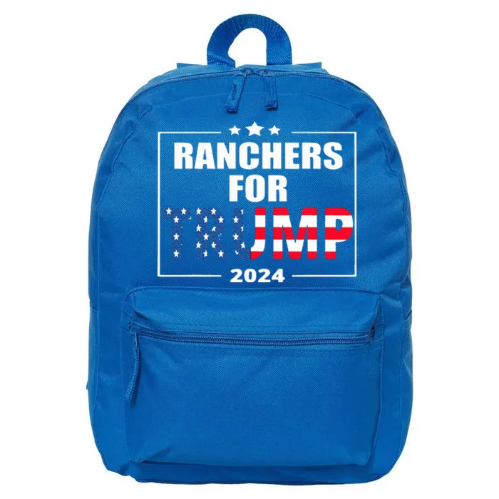 Ranchers For Trump 2024 Cattlemen 16 in Basic Backpack