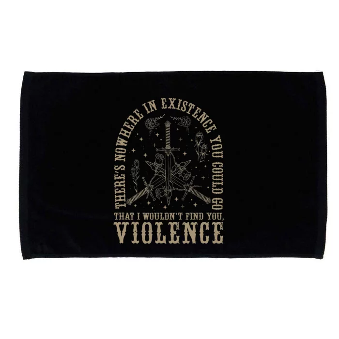 Retro Fourthwing ThereS Nowhere In Existence You Could Go Microfiber Hand Towel