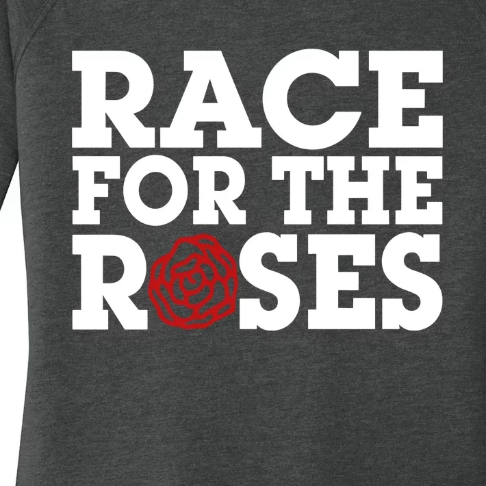 Race For The Roses Women's Perfect Tri Tunic Long Sleeve Shirt