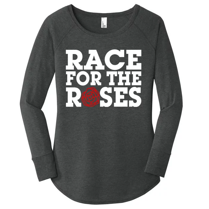 Race For The Roses Women's Perfect Tri Tunic Long Sleeve Shirt