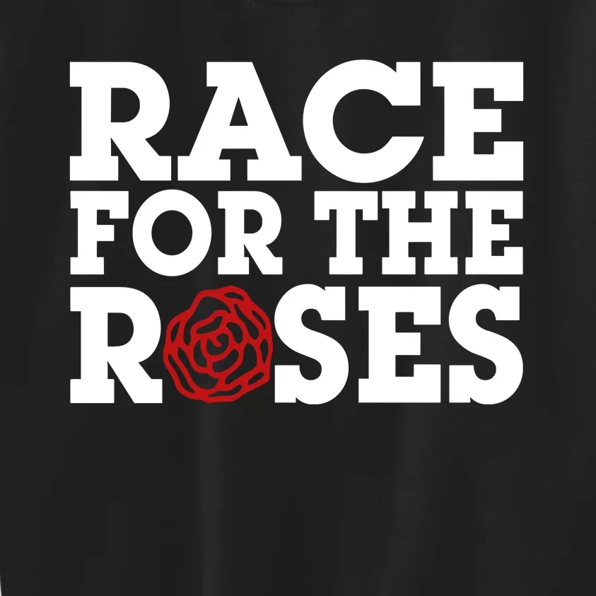 Race For The Roses Kids Sweatshirt