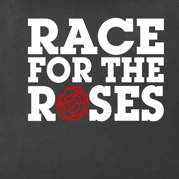 Race For The Roses Zip Tote Bag