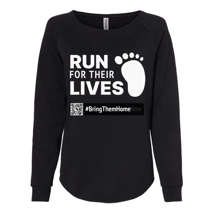 Run For Their Lives Womens California Wash Sweatshirt