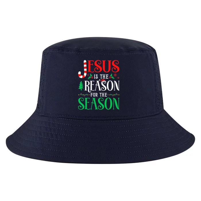 Reason for the Season Celebrating Christmas with Jesus Cool Comfort Performance Bucket Hat