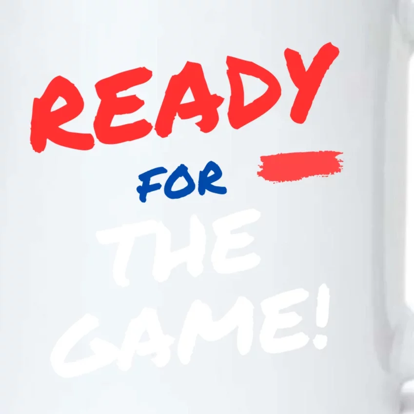 Ready For The Game Of The Day Gift Black Color Changing Mug